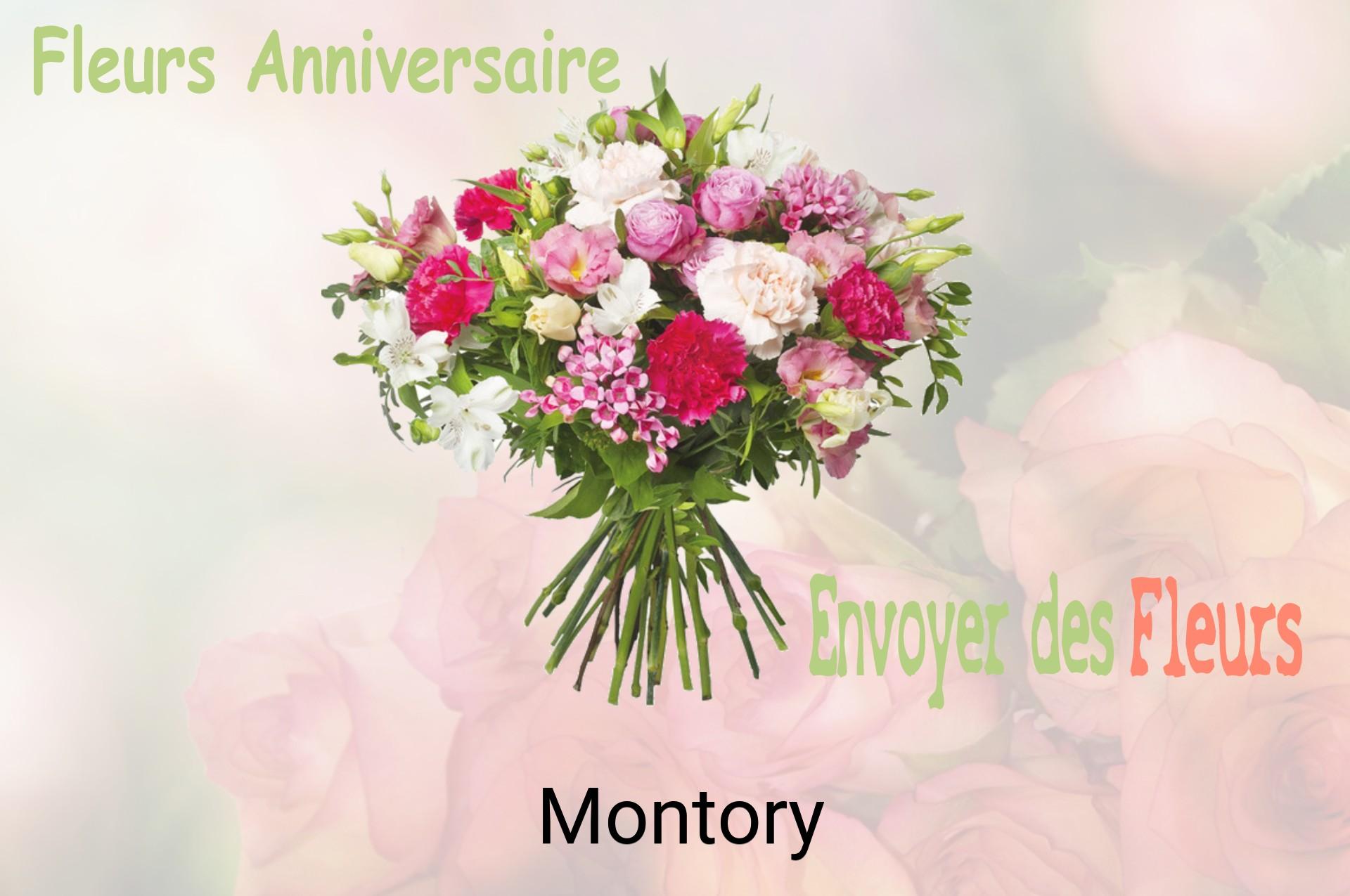 Bouquet de fleurs d’anniversaire livré à Montory